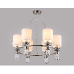Люстра Ambrella light LH71291/6 SN/WH никель/белый E14/6 max 40W D680*730, фото3