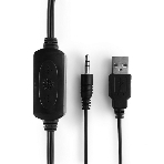 Акустическая система 2.0 Gembird SPK-105, черный, 5 Вт, регулятор громкости, USB-питание, фото2