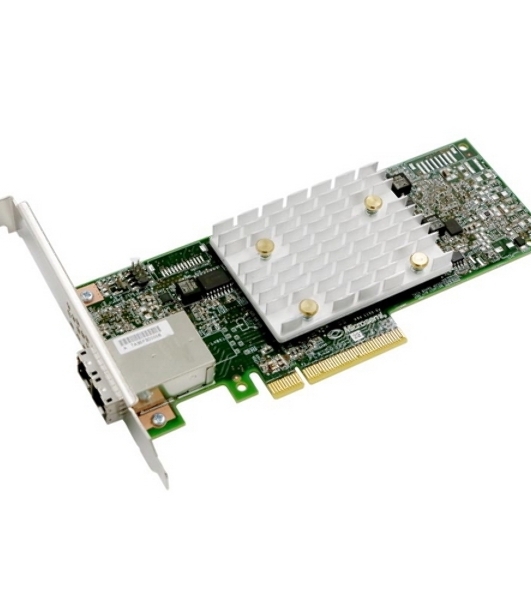 Контроллер Microsemi Adaptec HBA 1100-8e Single,8 external ports,PCIe Gen3,x8, FlexConfig