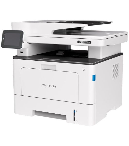 МФУ лазерное Pantum BM5100FDN, A4, ч/б, печ. до 40 стр/мин., скан. до 24 стр/мин., 1200x1200dpi, USB, RJ-45, проектная модель