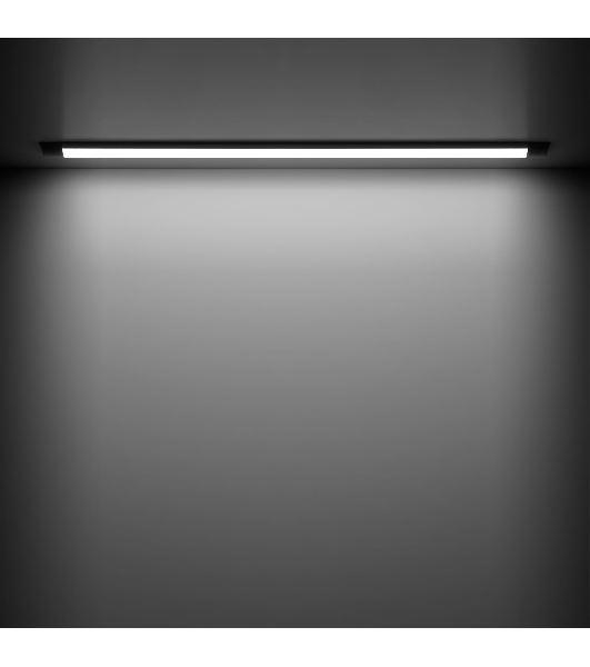 Светильник светодиодный Gauss IP40 1200x76x24мм 36W 3200lm 4000K WLF-2 сталь