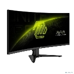 Монитор 34' MSI MAG 346CQ VA 3440x1440, 180 Гц, 1 мс, 21:9, 300 кд/м², 2xHDMI 2.0b, DP 1.4a, USB-C, 3.5 Jack, HDR Ready, Adaptive-Sync, изогнутый экран (1500R), черный, фото6