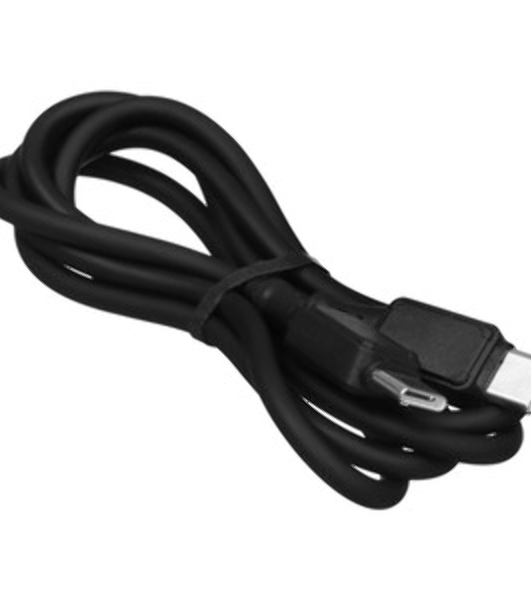 Кабель USB2.0 Hoco Type-C/Type-C, 3А, 60Вт, X120, 1м, черный, коробка