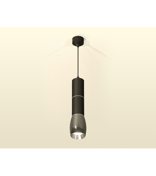Светильник Ambrella Light XP1123010 DCH/SBK/PSL черный хром/черный песок/серебро полированное MR16 GU5.3