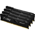 Оперативная память Kingston Fury Beast, DDR4, 32Gb (4x8GB), 3200MHz, CL16, DIMM, с радиатором, черный, фото4