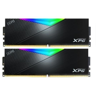 Оперативная память XPG Lancer, DDR5, 64GB (2x32GB), 6400MHz, CL32, DIMM, с радиаторами, RGB, белый