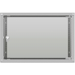Шкаф коммутационный NTSS LIME (NTSS-WL6U5545GS) настенный 6U 550x450 мм пер. дв. стекл несъемн. бок. пан. 30 кг серый 110 град., фото6