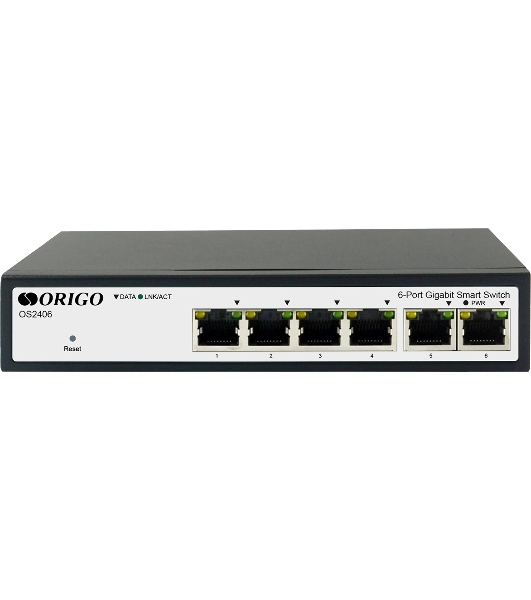 Коммутатор настраиваемый L2 6x1000Base-T ORIGO OS2406/A1A