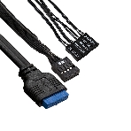 Компьютерный корпус Minitower ExeGate BAA-114U2-UNS400 (mATX, БП UNS400 с вент. 12см, 1хUSB+2хUSB 3.0, аудио, черный), фото6