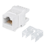Модуль Keystone Rexant Jack RJ-45(8P8C), UTP неэкранированный, CAT 6, тип 180 градусов, белый PRO, фото3