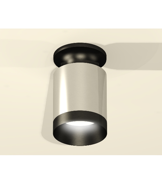 Светильник Ambrella Light XS6305062 PSL/PBK серебро полированное/черный полированный MR16 GU5.3 (N6902, C6305, N6131)