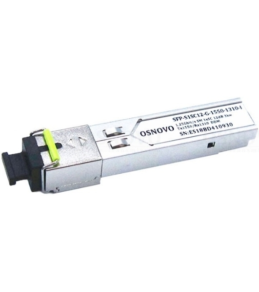 Модуль Osnovo SFP-S1SC12-G-1550-1310-I