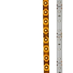 Лента светодиодная силикон, 8 мм, IP65, SMD 2835, 60 LED/m, 12 V, цвет свечения желтый, фото2