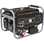 Электрогенератор бензиновый Carver PPG-3900АE, 3.2 кВт, 65дБ, 46 кг, фото 1