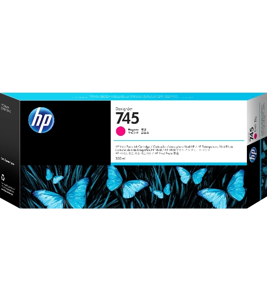 Картридж HP 745 300мл пурпурный Ink Cartridge