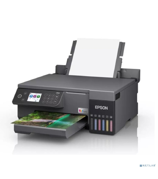 МФУ струйное Epson EcoTank L8100 (C11CK94***), A4, цветной, печ. до 8 стр/мин., 5760 x 1440 dpi (печ.), 1200x4800dpi (скан.), USB, Wi-Fi