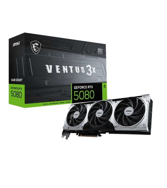 Видеокарта MSI GeForce RTX 5080 16G VENTUS 3X OC