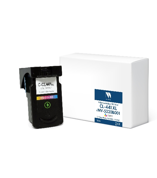 Картридж струйный NVPrint CL-441XL (NV- 5220B001) Color для Canon Pixma MG2140/MG3140 (18 мл) совместимый