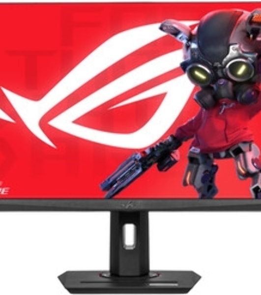 Монитор 27' ASUS ROG Strix XG27UCG Fast IPS 3840x2160, 160 Гц, 1 мс, 16:9, 400 кд/м², HDMI 2.1, DP 1.4, USB-C, 3.5 Jack, HDR10, FreeSync Premium, G-Sync Compatible, черный
