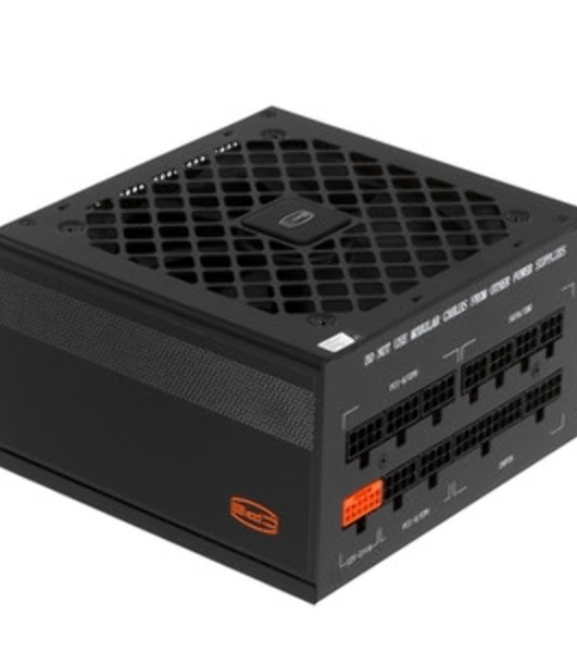 Блок питания PCCOOLER, 750W 80 PLUS Gold (ATX, 3.1, PCIe 5.1 600W, Full modular, 1x24(20+4)pin 550мм, 2xCPU 8(4+4)pin 650мм, 3xPCIe 8(6+2)pin 500мм, 1x12V(2x6) 12+4pin 650мм, 3xSATA*3+MOLEX4pin*1 450+120+120+120мм, Active, 135x135мм, 150x150x86мм, APFC, OVP, UVP, OCP, SCP, OTP, OPP, SPD)