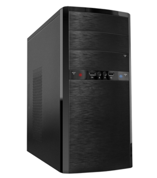 Компьютерный корпус InWin ES722BL PM-400ATX U2AXXX MicroATX (PSU Powerman) 6111491