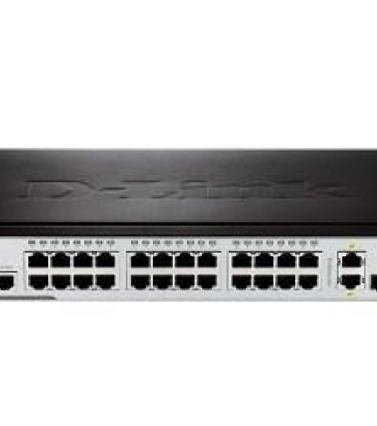 Коммутатор D-Link DES-3200-28/C1A, 24×100 Мбит/с + 2×1 Гбит/с Combo, управляемый
