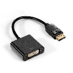 Кабель-переходник DisplayPort-DVI-D ExeGate EX-A-DPM-DVIF-0.15 (20M/29F, 0,15м, позолоченные контакты), фото2