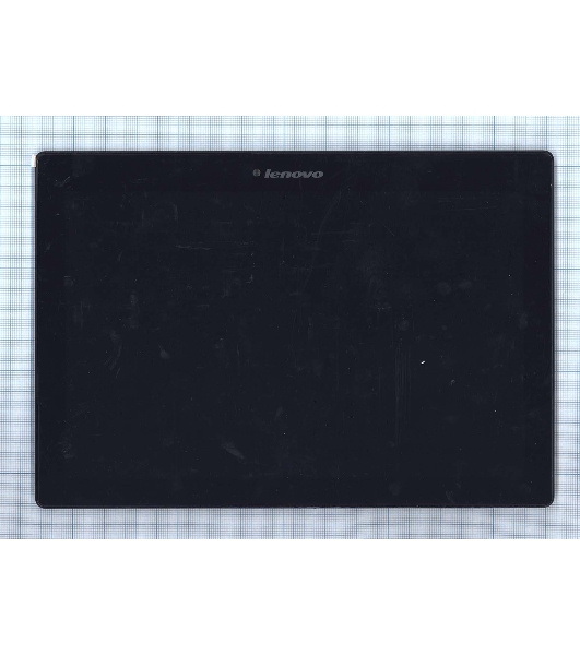 Модуль (матрица + тачскрин) для Lenovo Tab 2 A10-70 черный c рамкой