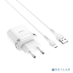 Сетевое зарядное устройство + Кабель Micro HOCO HC-16286 C12Q/1m/QC 3.0/1 USB/Выход: 5V_9V_12V, 18W, белый, фото5