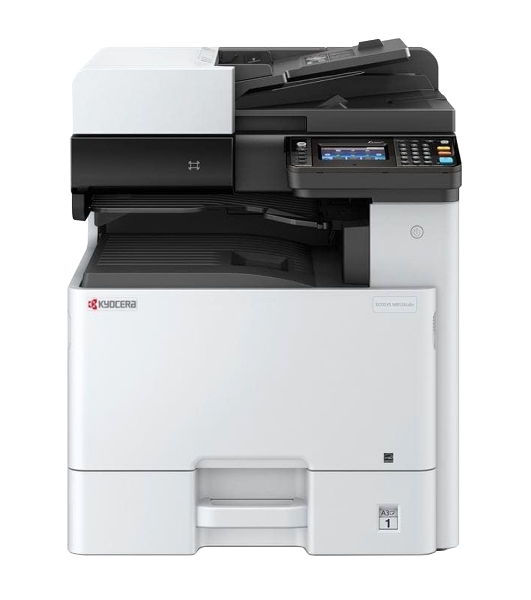 МФУ лазерное Kyocera Ecosys M8124cidn (1102P43AX0) АЗИЯ, (А3, 24/12 ppm A4/A3 1,5 Gb, USB, Network, дуплекс, автоподатчик, пуск. комплект, старт. карт.TK-8110)