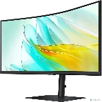 Монитор 34' Samsung ViewFinity S6 S34C650UAIXCI VA 3440x1440, 100 Гц, 5 мс, 21:9, 350 кд/м², 1xHDMI, 1xDP, 3xUSB, 1xUSB-C, 1xUSB-B, 1x3.5 мм, 2x5 Вт, изогнутый R1000, черный, фото13