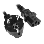 Кабель питания Cablexpert PC-186-1-3M, 3м, Schuko- C13, 3x1кв.мм, черный, с заземлением, пакет, фото10