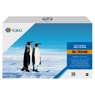 Картридж лазерный G&G GG-TN3480 черный (8000 стр.) для Brother DCP L5500DN/L6600DW