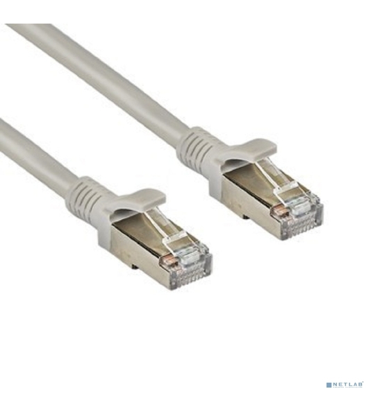 Патч-корд ExeGate FTP-RJ45-RJ45-C5e-CU-5M-GY, FTP, cat.5e, 5м, медь, серый