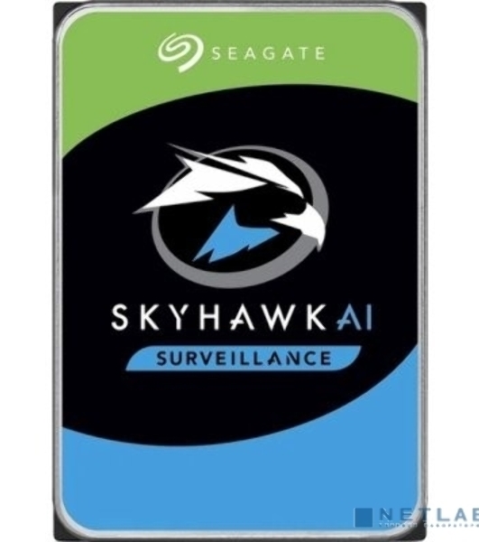 Жесткий диск Seagate HDD SATA 8Tb, SkyHawk Surveillance, 256Mb buffer, ST8000VX009, 1 year