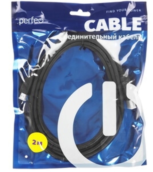 Кабель PERFEO HDMI A вилка - HDMI C (mini HDMI) вилка, ver.1.4, длина 2 м
