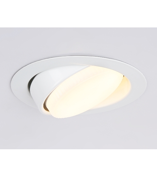 Светильник встраиваемый G10122 WH белый GX53 max 12W D120*48