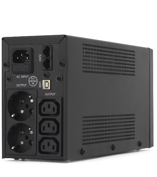 Источник бесперебойного питания Crown CMU-SP650COMBO/650 ВА/390 Вт/2 х CEE 7 (евророзетка), 3 x IEC 320 C13 (компьютерная)