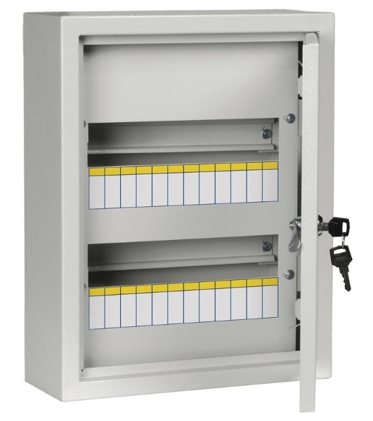 Корпус металлический IEK MKM11-N-24-54-Z ЩРн-24з-0 У2 IP54