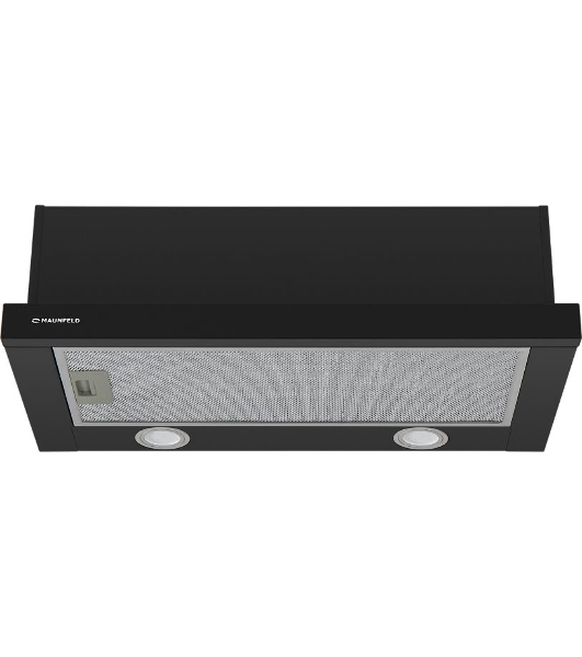 Вытяжка встраиваемая Maunfeld VS Light 50 черный, 50 см, 520 куб. м/ч, 56 дБ