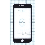 Защитное стекло 4D для Apple iPhone 6/6S Plus черный, фото 1
