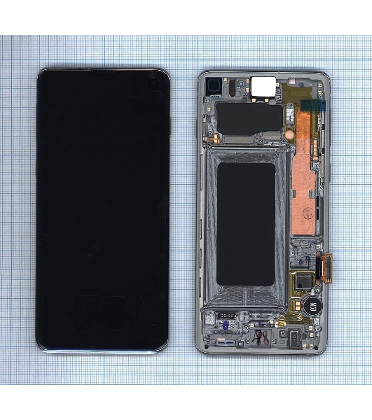 Дисплей для Samsung Galaxy S10 SM-G973F/DS белый