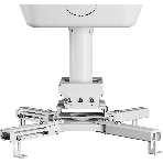 Кронштейн для проектора Cactus CS-PROF011S-WT белый макс.45кг потолочный поворот и наклон, фото 1
