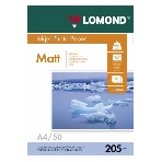 Фотобумага Lomond 0102085 A4/205г/м2/50л./белый матовое для струйной печати, фото 1