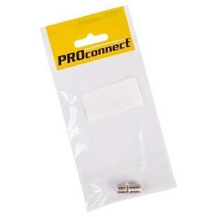 Переходник антенный PROconnect (гнездо F - гнездо F), бочка, (1 шт.) (пакет)