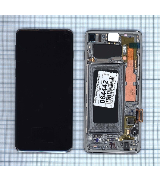 Дисплей для Samsung Galaxy S10 SM-G973F/DS белый
