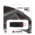 Флешка USB Kingston DataTraveler Exodia (DTX/256GB), 256Gb, USB 3.2 Gen 1, R/W 200/60, черный/розовый, фото16