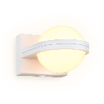 Настенный светодиодный светильник Ambrella light FW555 SWH белый песок LED 3000K 5W 80*80*138, фото3