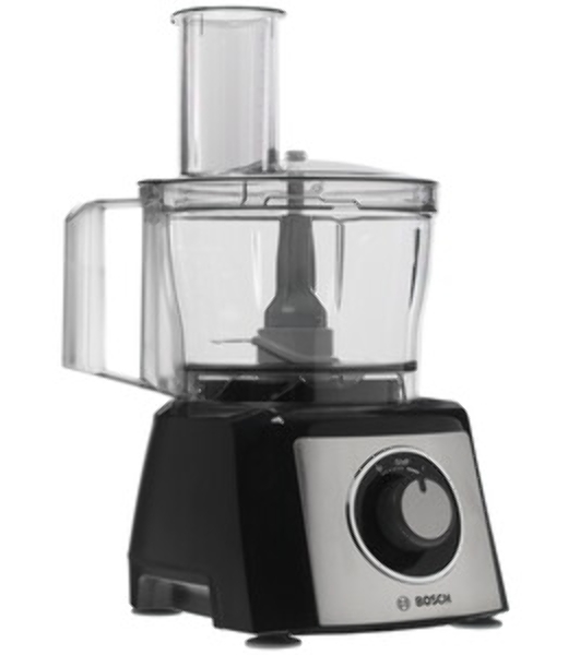 Кухонный комбайн Bosch MCM3501M 800 Вт, Скорости: 2, Блендер 1 л, Чаша 2.3 л, черный/серебристый
