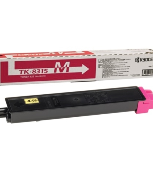 Картридж лазерный Kyocera TK-8315M (1T02MVBNL0) пурпурный для TASKalfa 2550ci 6000 стр.